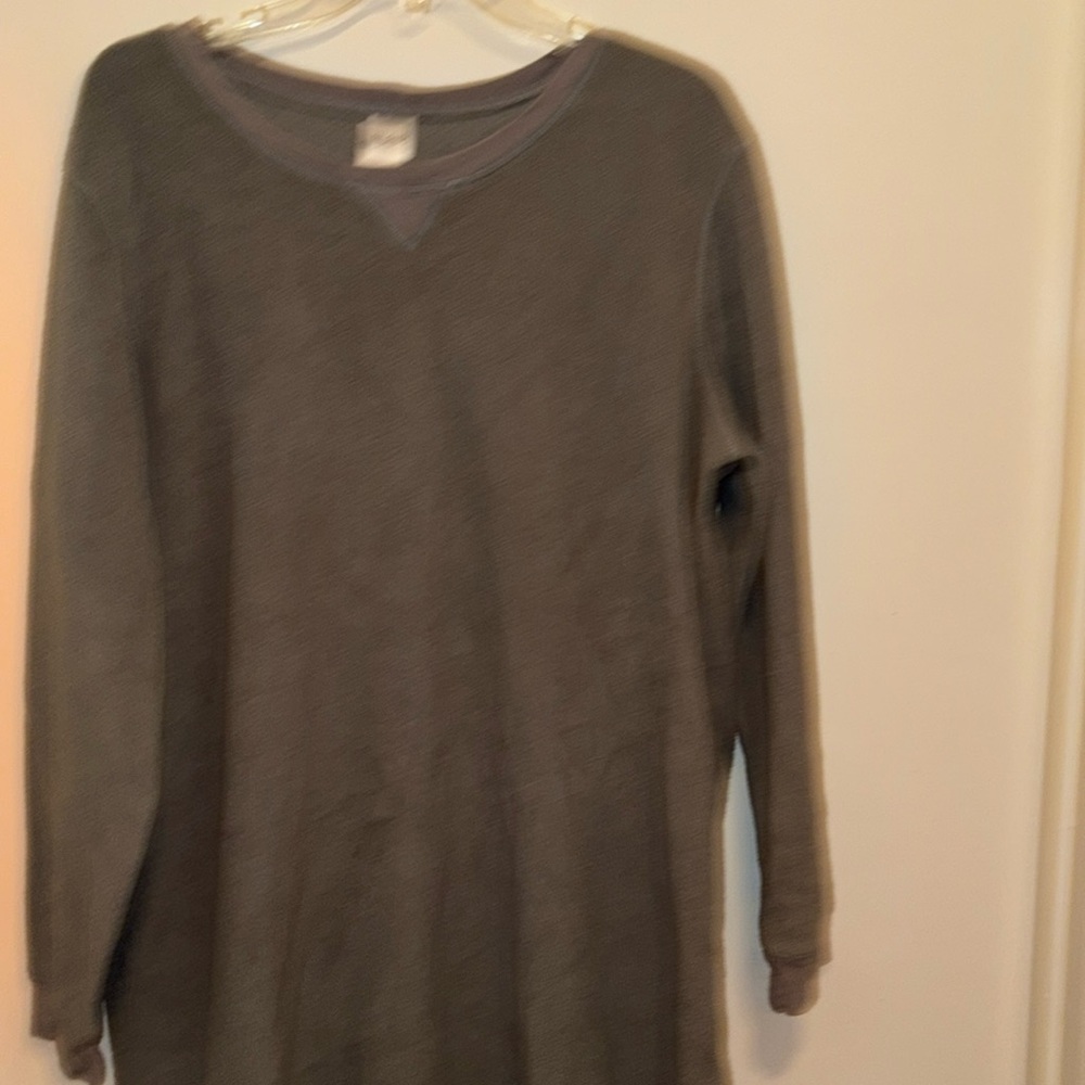 Blair XL W sweater Gray women’s ptp 24” 34.5” length, 17” sleeve from pit
